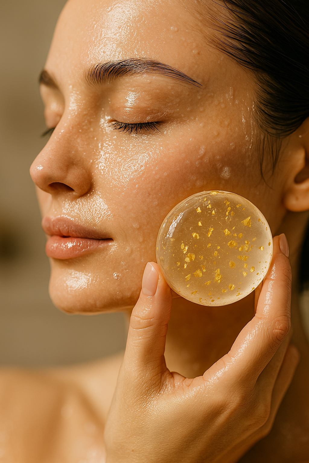 Jabón con Oro Cosmético 24K DUORO – Sensory Edition